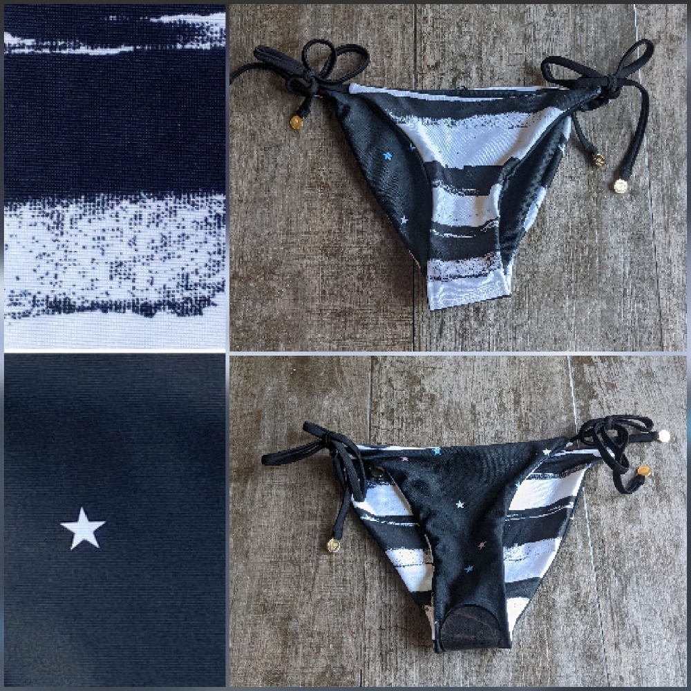WILDFOX Stars Stripes Reversible Bikini Bottom